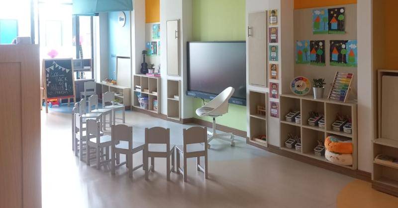 Ruang belajar SIS Preschool Sendayu City - Popmama.com/Daffa Almaas